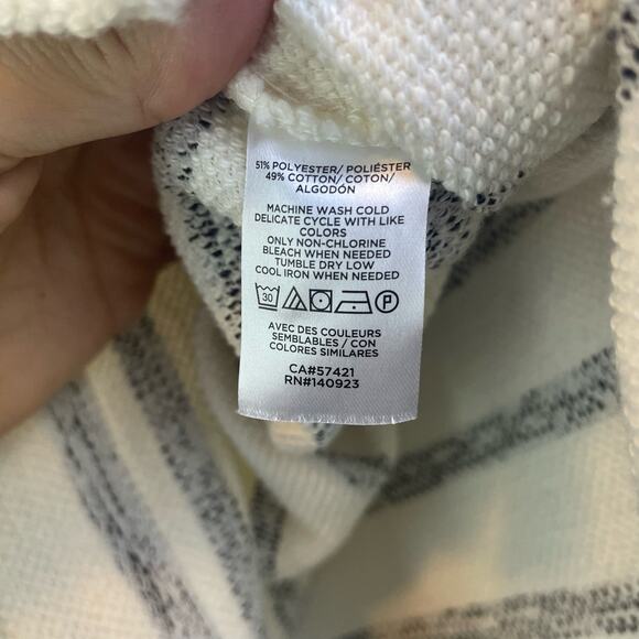 Ann Taylor Loft Cowl Neck Sweater Womens Medium White - Picture 5 of 6